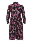 Kaffe Curve Kcpolla Oline Dress Rosa