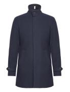 Selected Homme Slhreuben Wool Coat Noos Marinblå