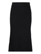 Object Objmalena Knit Skirt Svart