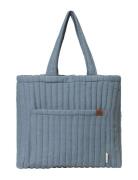 Fabelab Quilted Tote Bag - Chambray Blue Spruce Blå