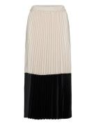 InWear Zilkyiw Colour Block Skirt Kräm