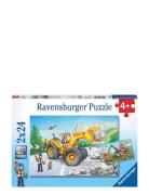 Ravensburger Digger At Work 2X24P Multi/patterned