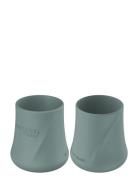 Silic Baby Cup 2-Pack Harmony Green Home Meal Time Cups & Mugs Cups Gr...