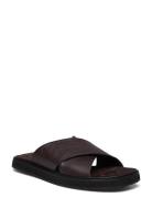 ANGULUS Sandals - Flat - Open Toe - Op Brun