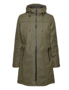 FREE/QUENT Fqrain-Jacket Khaki Green