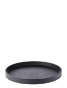 Luna Tray Home Tableware Dining & Table Accessories Trays Black Applic...