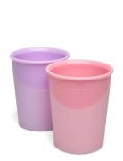 Twistshake 2X Cup 170Ml 6+M Pastel Pink Purple Home Meal Time Cups & M...