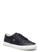 Lauren Ralph Lauren Janson Ii Nappa Leather Sneaker Blå