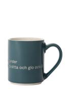 Astrid Lindgren Mug 21 Home Tableware Cups & Mugs Coffee Cups Blue Des...