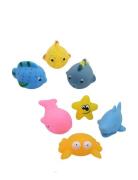 Rätt Start E-Packages, Bathtoys, Fish + l Animals Multi/patterned