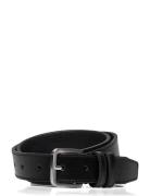 Selected Homme Slhnate Leather Belt Noos Svart