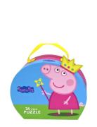 Gurli Gris Peppa Pig - Princess Puzzle Suitcase Multi/patterned