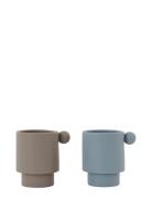 Tiny Inka Cup - Pack Of 2 Home Meal Time Cups & Mugs Cups Multi/patter...