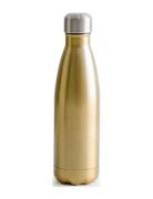 Steel Bottle Home Kitchen Water Bottles Gold Sagaform