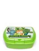Minecraft Urban Sandwich Box Home Meal Time Lunch Boxes Green Minecraf...