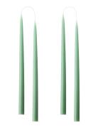 Kunstindustrien Hand Dipped Candles, 4 Pack Grön