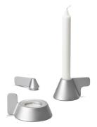 C Candleholder Home Decoration Candlesticks & Tealight Holders Silver ...