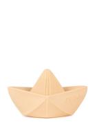 Origami Boat Nude Toys Bath & Water Toys Bath Toys Beige OLI & CAROL