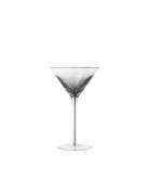 Martini Glas 'Smoke' Glas Home Tableware Glass Cocktail Glass Grey Bro...
