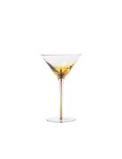 Martini Glas 'Amber' Glas Home Tableware Glass Cocktail Glass Nude Bro...