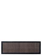 Tica Copenhagen Floormat Polyamide, 200X67 Cm, Dot Design Svart