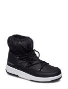 Moon Boot Mb M.boot We Jr Girl Low Nylon Wp Svart