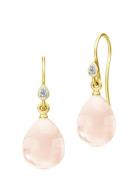 Julie Sandlau Prima Ballerina Earrings - Gold/Blush Guld