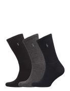 Polo Ralph Lauren Underwear Crew Sock 3-Pack Svart