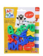 Simba Leksaker Art & Fun Magnetic Capital Letters Multi/patterned