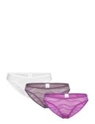 Calvin Klein Bikini 3Pk Lila