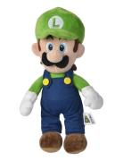 Super Mario Super Mario Luigi Plush, 30Cm Multi/patterned