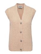 Just Female Erida Knit Vest Beige