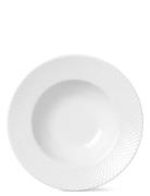 Rhombe Dyb Tallerken Home Tableware Plates Deep Plates White Lyngby Po...