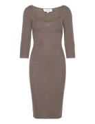 Rosemunde Merino Wool Dress Brun