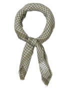 Becksöndergaard Gingham Wica Scarf Grön