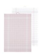 Noble House Kitchen Towel Hanna Classic 2-P Rosa