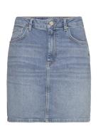 GANT Reg Denim Skirt Blå