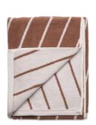 Raita Towel - 70X140 Cm Home Textiles Bathroom Textiles Towels Brown O...