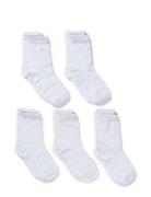 Melton Cotton Socks - 5-Pack Vit