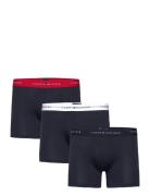 Tommy Hilfiger 3P Boxer Brief Wb Marinblå