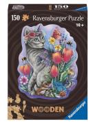 Ravensburger Wooden Lovely Cat - 15 Whimsies 150P Multi/patterned