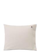 Pin Point Beige Cotton Pillowcase Home Textiles Bedtextiles Pillow Cas...
