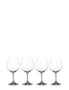Vivino Burgundy 70Cl 4-P Home Tableware Glass Wine Glass Red Wine Glas...