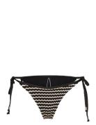 Seafolly Mesh Effect Tie Side Rio Pant Svart