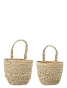 Bloomingville Amia Wall Basket Beige