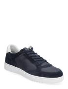 Polo Ralph Lauren Court Leather-Suede Sneaker Marinblå