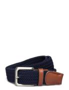 Jack & J S Jacspring Woven Belt Noos Marinblå