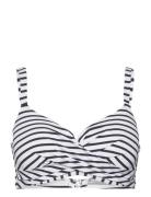 Lindex Swim Bra Liljatshirt Twist Mat Vit