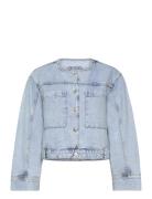 NORR Ninni Denim Jacket Blå