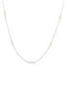 Syster P Treasure Multi Pearl Necklace Silver